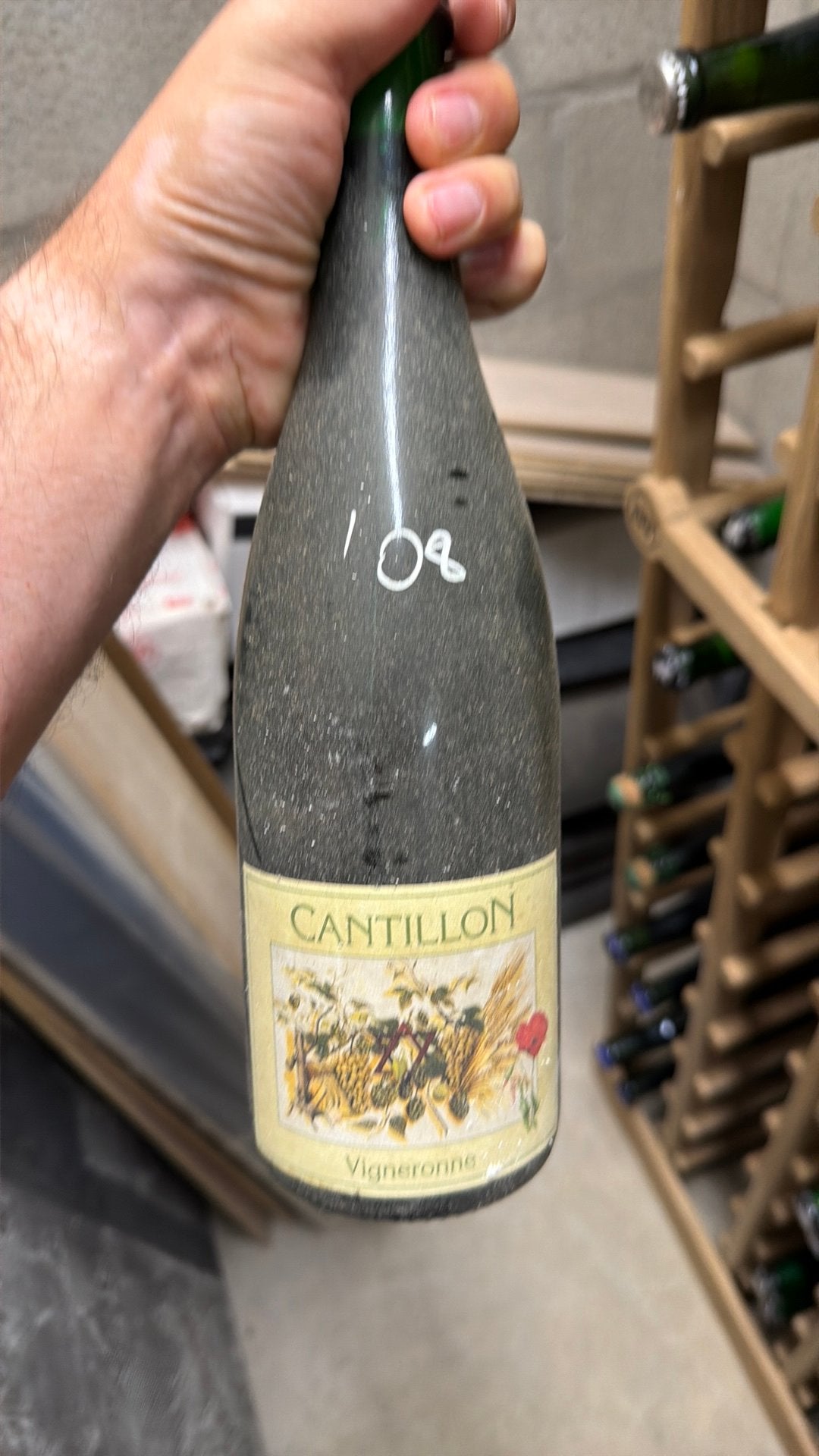 Cantillon Vigneronne 2008, Enlèvement, Comme neuf