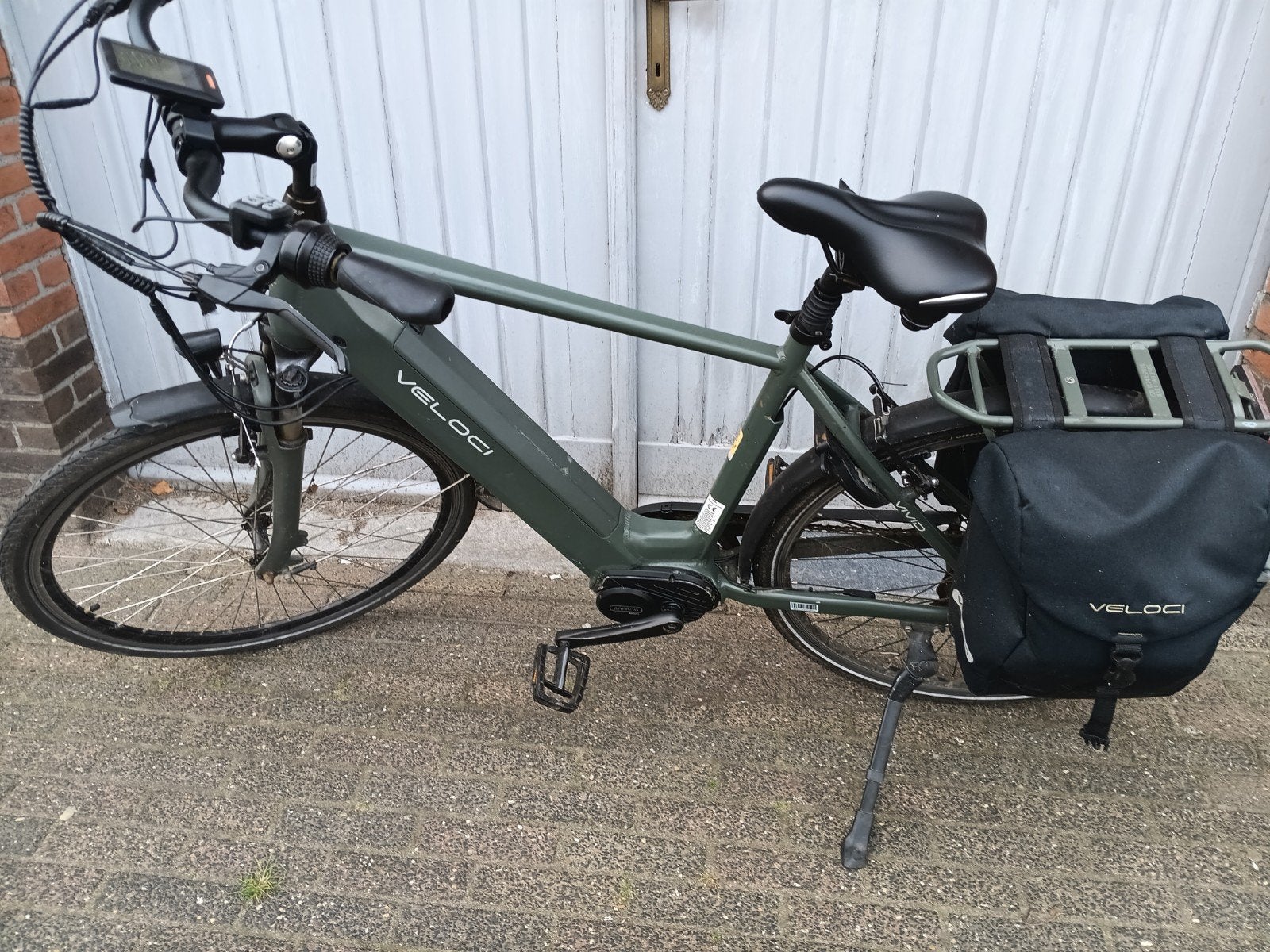 Elektrische fiets Veloci Vivid, grijs, maat 54, 6781 km, Enlèvement, Comme neuf, Autres marques