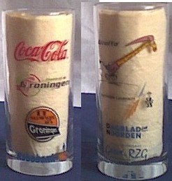 Coca Cola Gironingen glas Coca-Cola start Giro Italië, Verzamelen, Ophalen of Verzenden, Nieuw