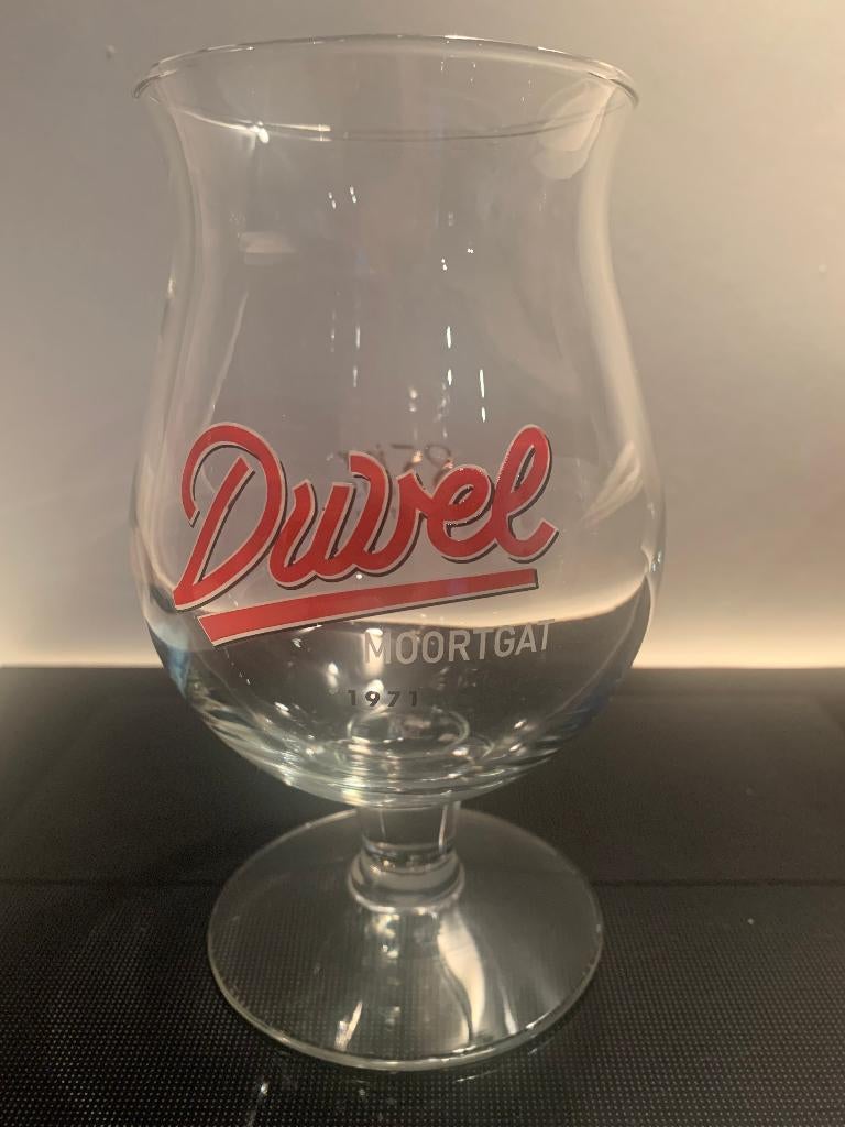 Duvel glas - 85 jaar collection - 1971, Enlèvement, Comme neuf, Verre à bière