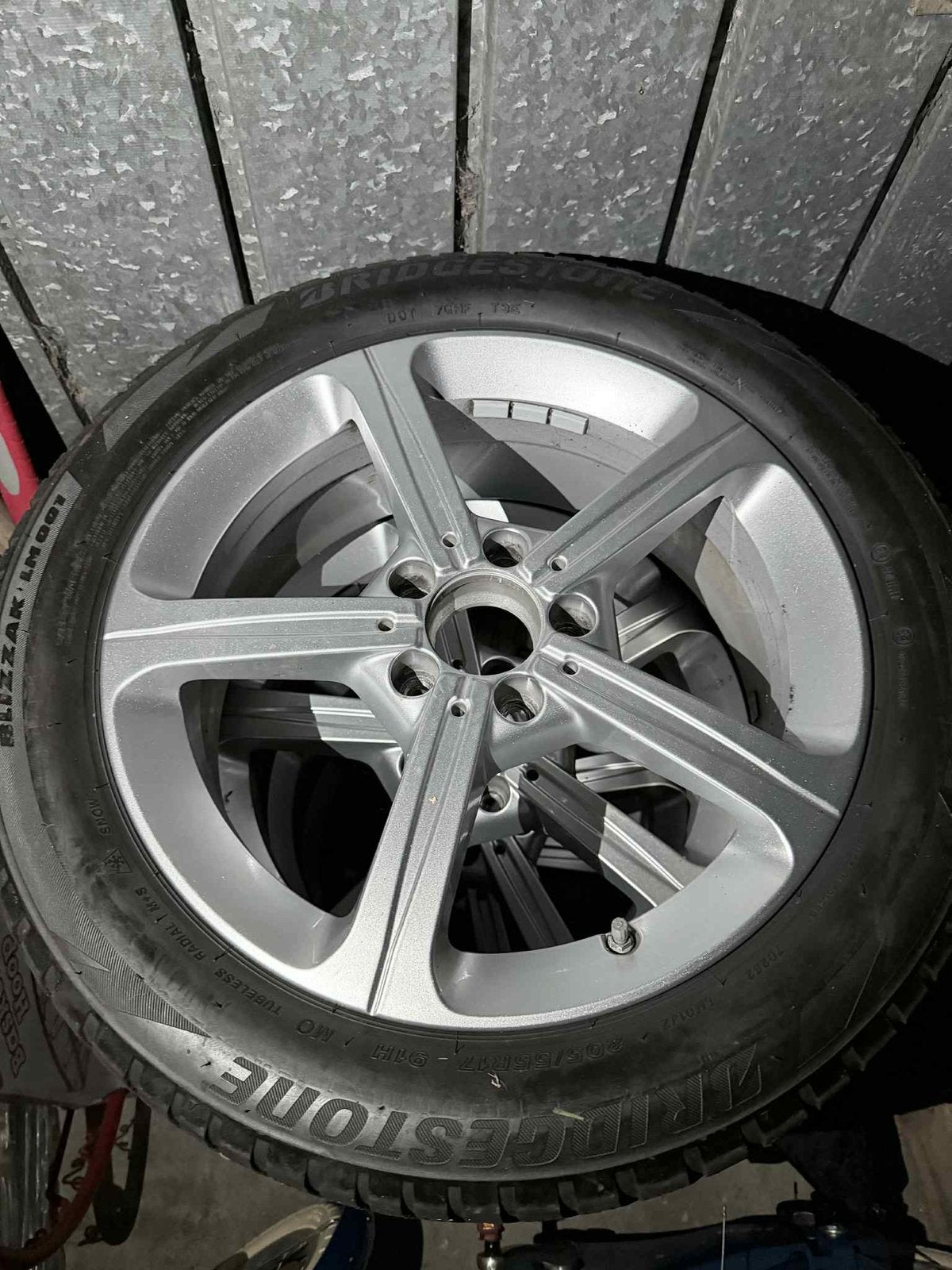 Kit HIVER Mercedes-Benz, Pneus et Jantes, Pneus hiver, 17 pouces, Enlèvement