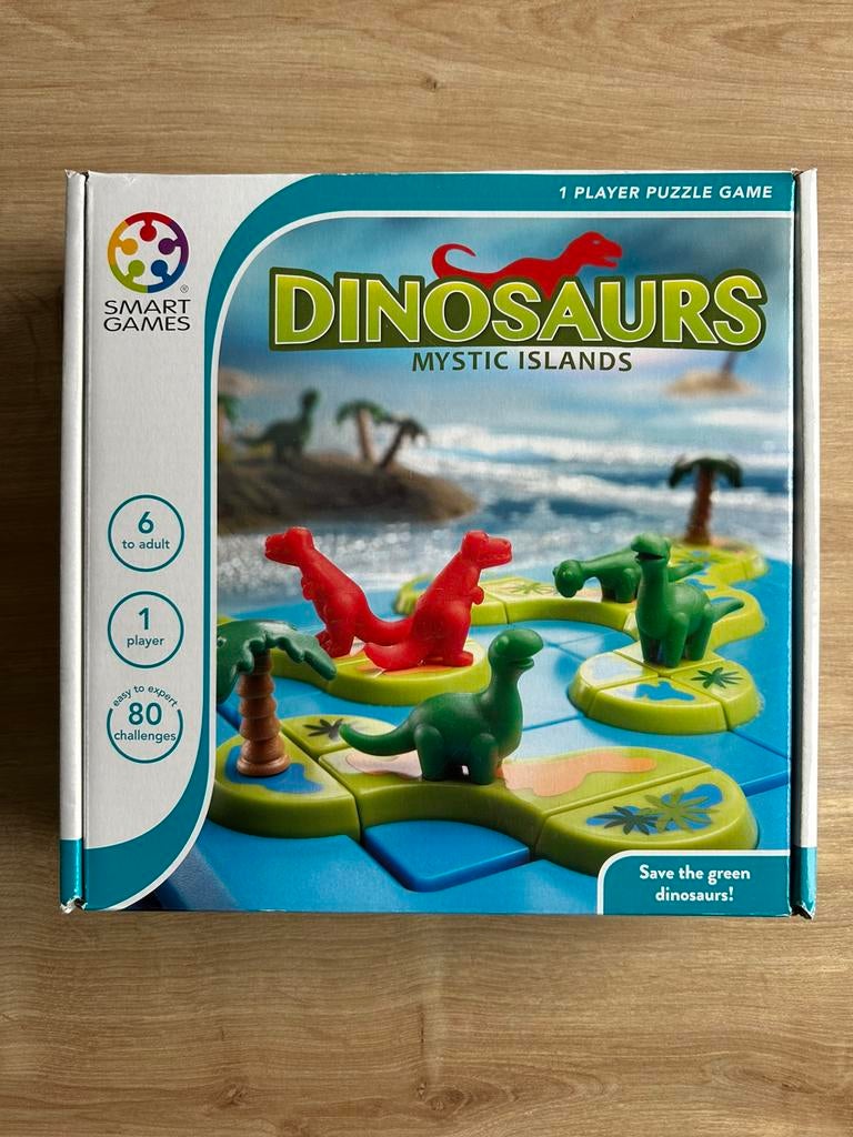 SmartGames Dinosaurs, Hobby en Vrije tijd, Gezelschapsspellen | Overige, Ophalen of Verzenden, Zo goed als nieuw