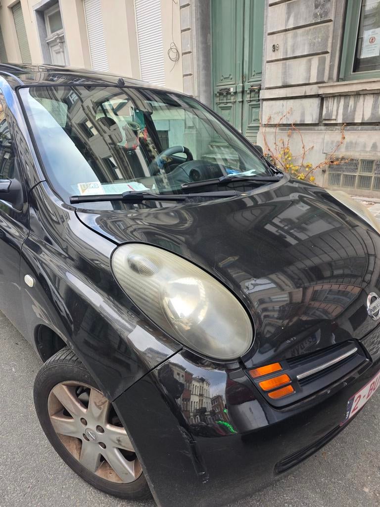 Voiture Nissan micra, 1.2 noir, 143000 km , à  vendre., Particulier, Achat