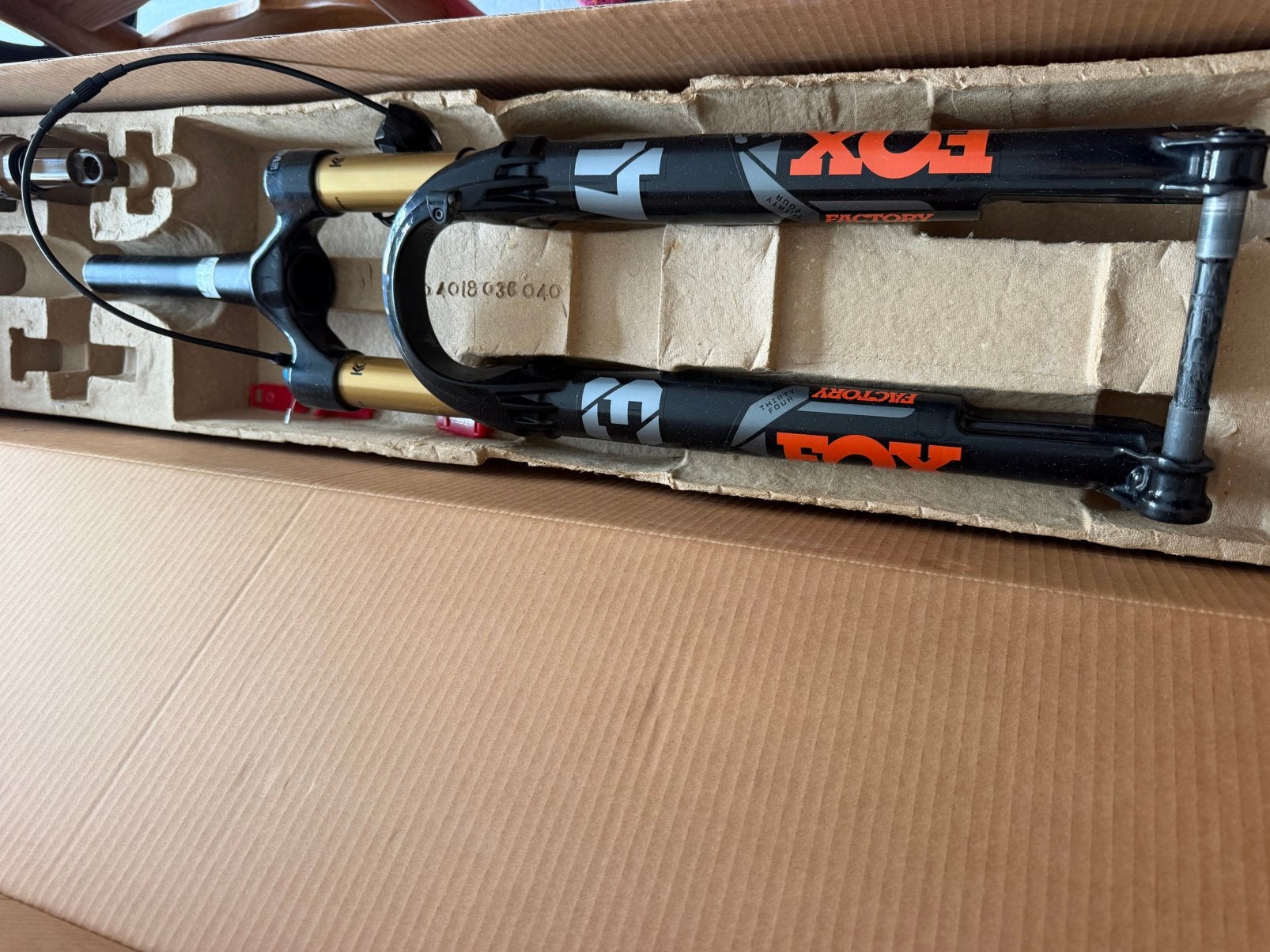 FOX Mtb vering, Fietsen en Brommers, Ophalen, Zo goed als nieuw