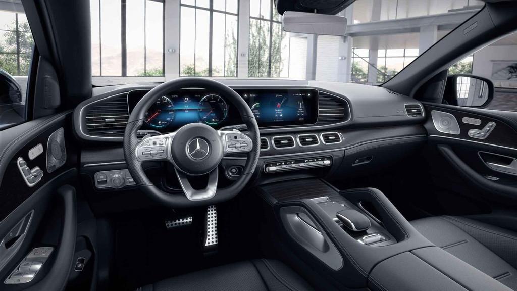 Mercedes-Benz GLE-klasse 350 de 4MATIC Coupé AMG Line | Pan, Auto's, Stof, Zwart, 4 cilinders, Plug-in hybride