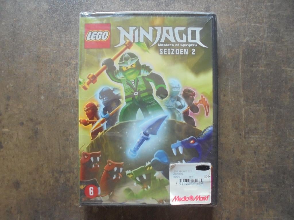 Lego DVD Ninjago Masters Of Spinjitzu Seizoen 2 (zie foto's), Cd's en Dvd's, Tekenfilm, Overige soorten, Ophalen of Verzenden