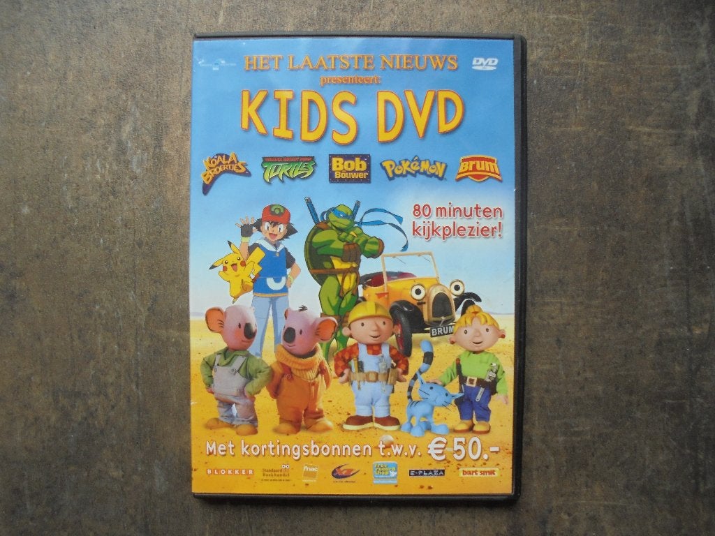 DVD Kids (zie foto's), Cd's en Dvd's, Gebruikt, Tekenfilm, Alle leeftijden, Overige soorten