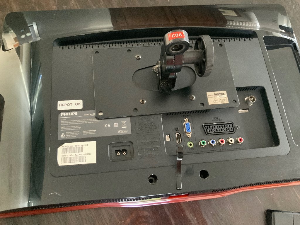 Kleine Tv met handigophangsysteem, Ophalen, Gebruikt, 40 tot 60 cm, Philips