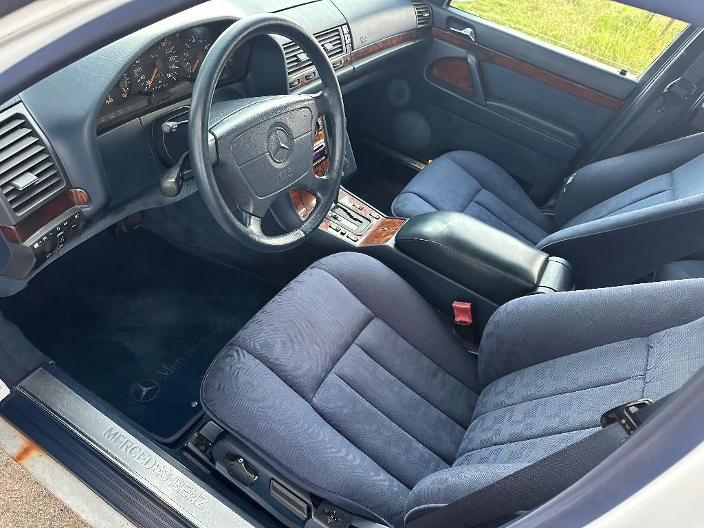 Mercedes-Benz Witte S-Klasse w140 (1992) 300se 3.2 Oldtimer, foto 4