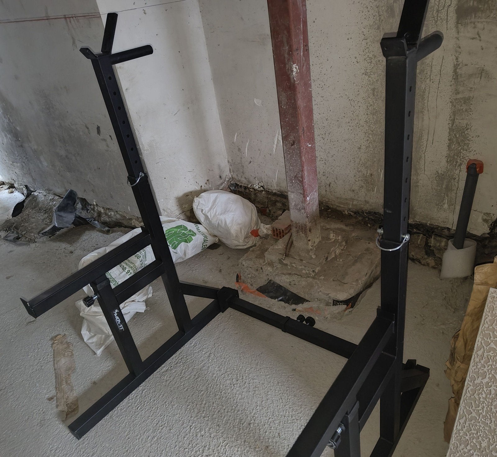 2 racks de musculation, Enlèvement, Utilisé, Jambes