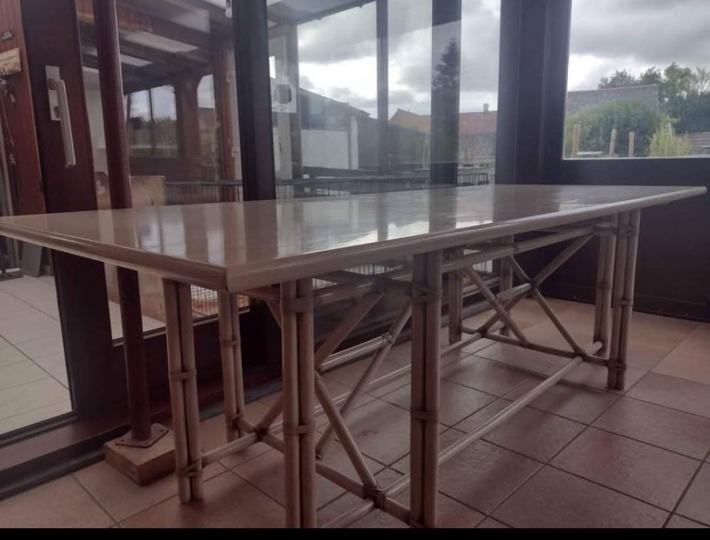 eettafel, Ophalen, 100 tot 150 cm, 200 cm of meer, Zo goed als nieuw
