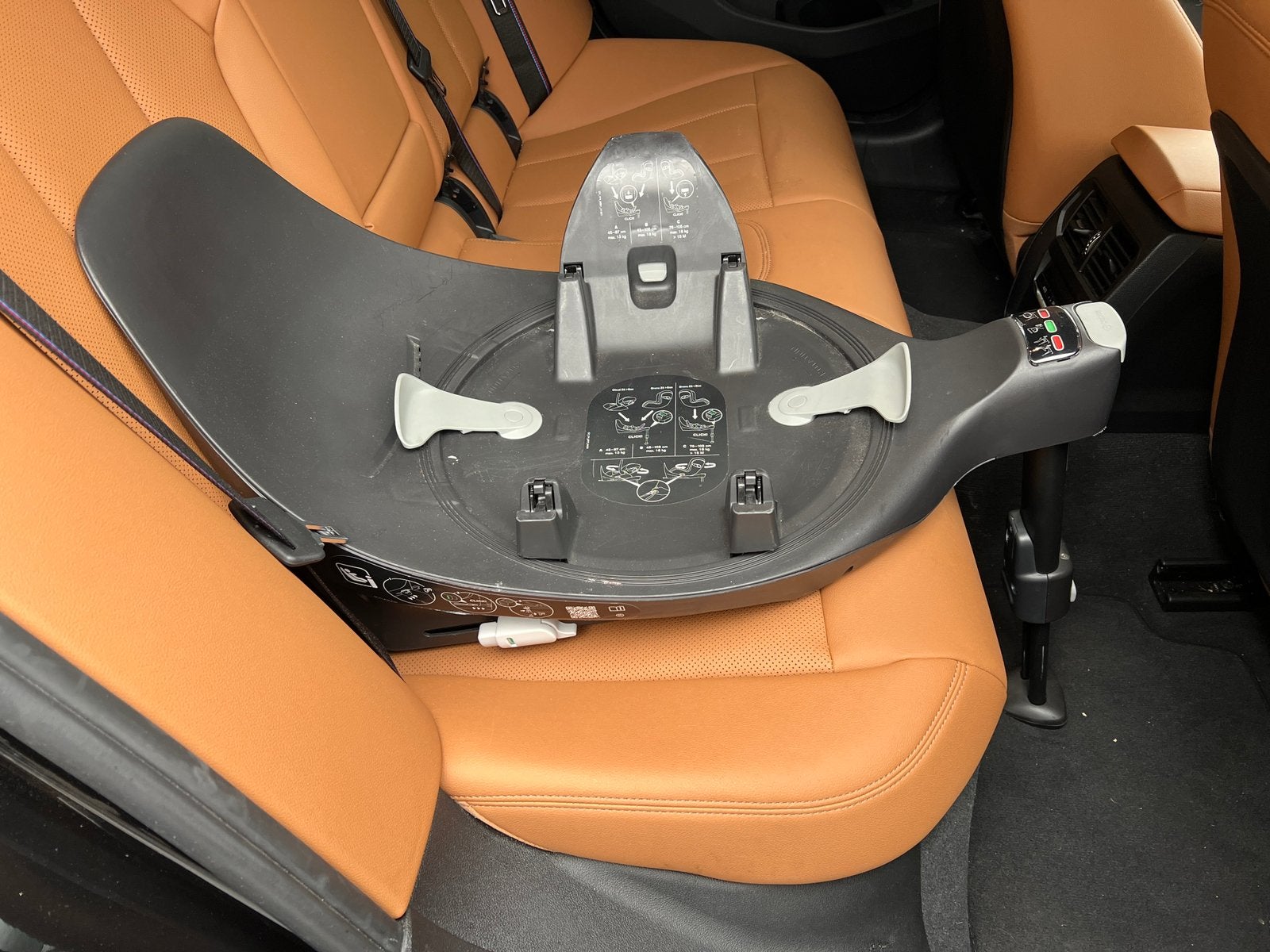 Cybex isofix-base maxicosi autozit, Ophalen, Zo goed als nieuw, 9 t/m 18 kg, Isofix
