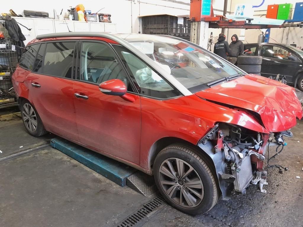 RADIATEUR VENTILATEUR MOTEUR Citroën C4 Grand Picasso (3A), Utilisé, Citroën