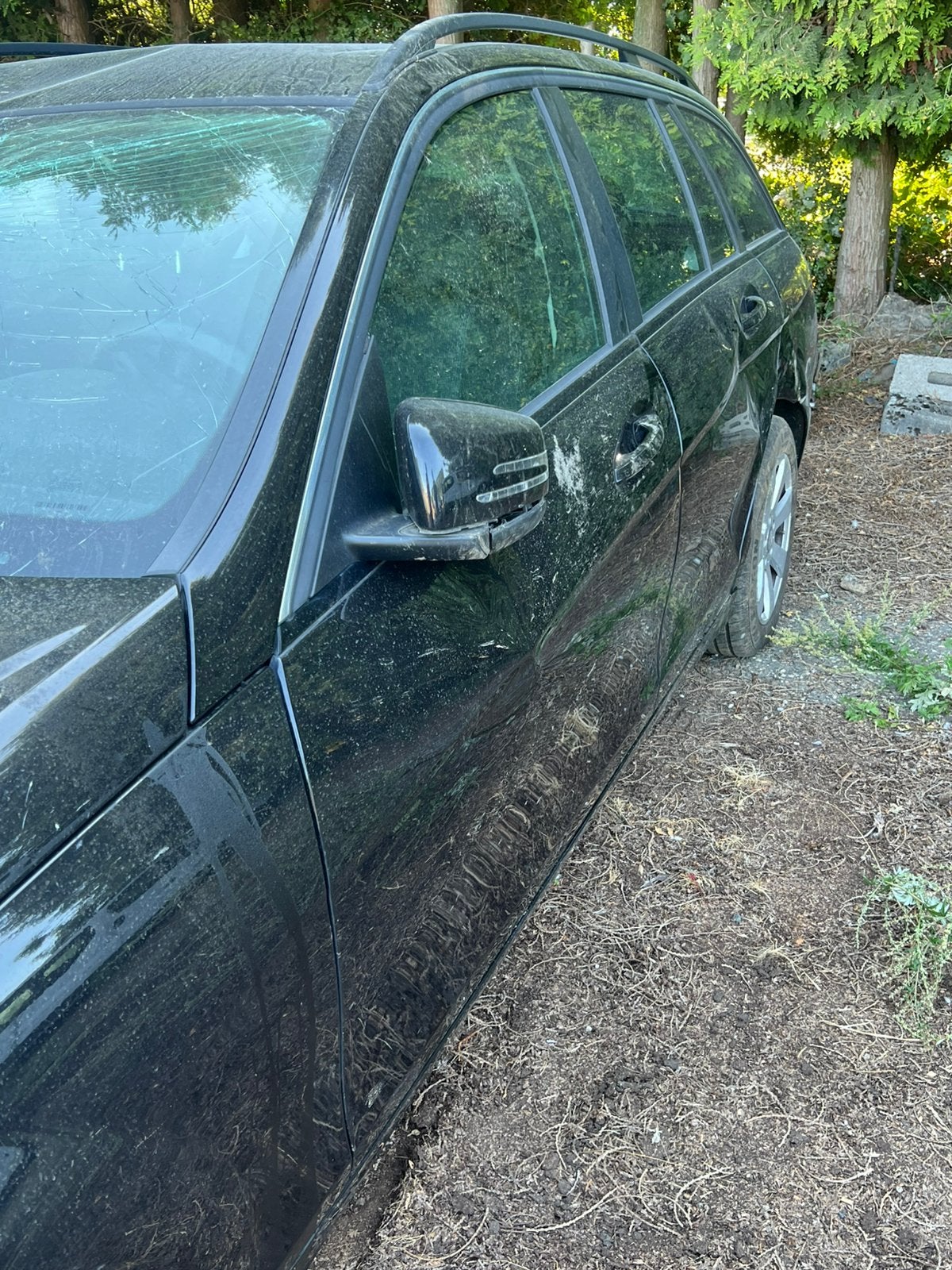 Mercedes C180 break 2.2L, Auto's, Mercedes-Benz, Euro 5, Zwart, Zwart, 5 deurs