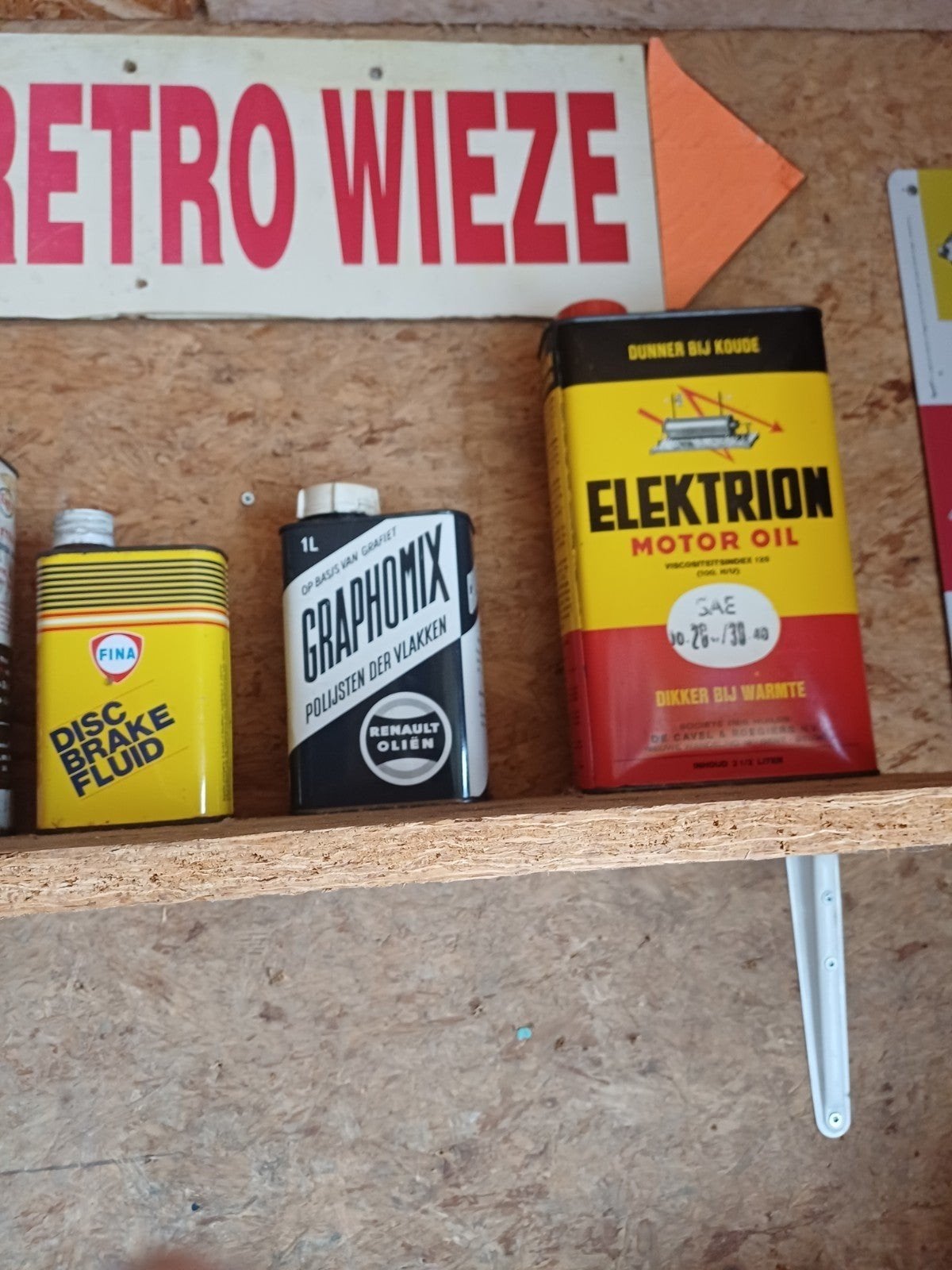 elektrion olieblik, Collections, Marques & Objets publicitaires, Enlèvement ou Envoi, Comme neuf