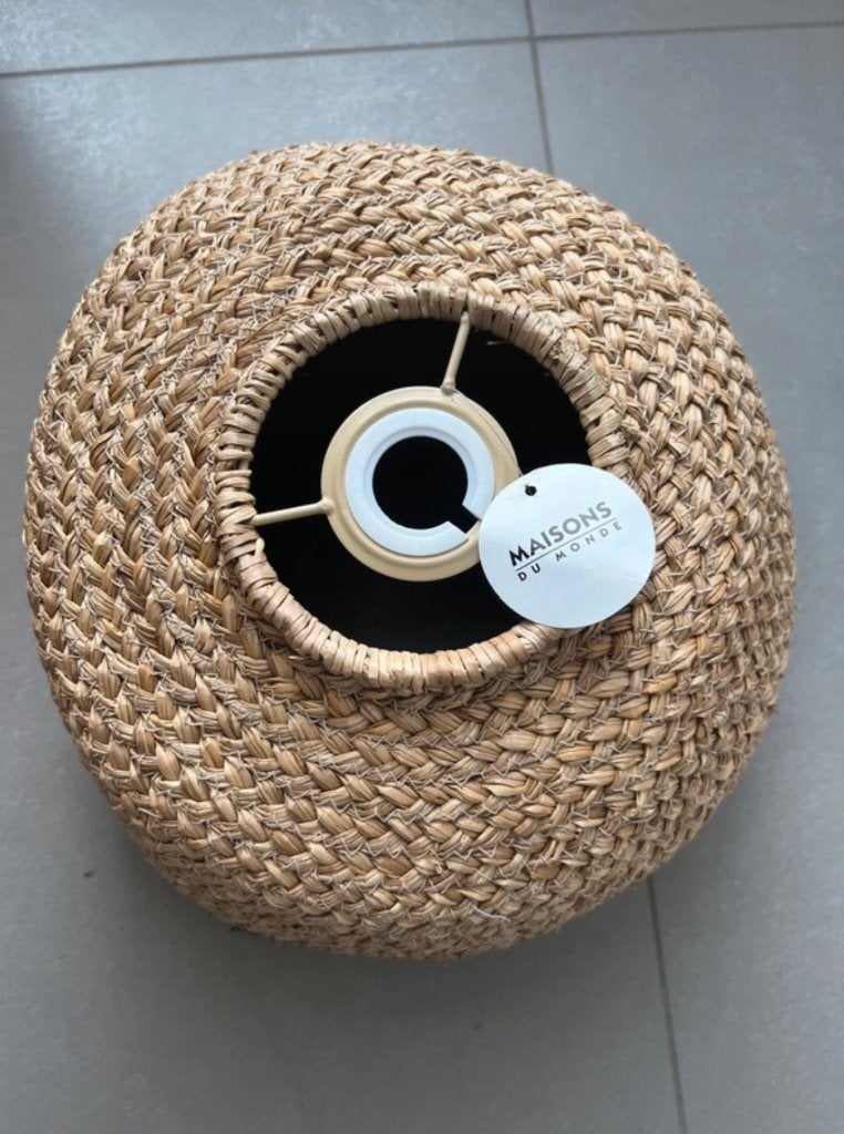 Kroonluchter Maison du Monde, Huis en Inrichting, Ophalen of Verzenden, Nieuw, Natuurlijk materiaal