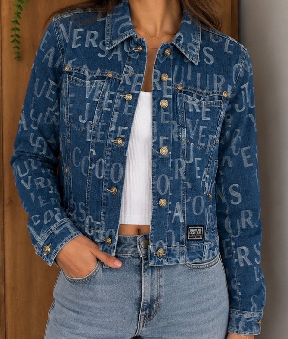 Versace jeans jasje, Kleding | Dames, Jassen | Zomer, Ophalen of Verzenden, Zo goed als nieuw, Maat 34 (XS) of kleiner