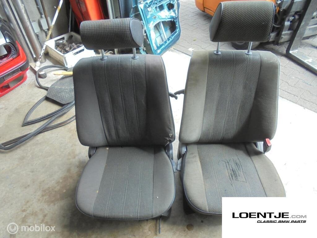 BMW e30 coupe voorstoelen twee deurs 325i 320i 323i 318i etc, Gebruikt, Ophalen of Verzenden, BMW, BMW