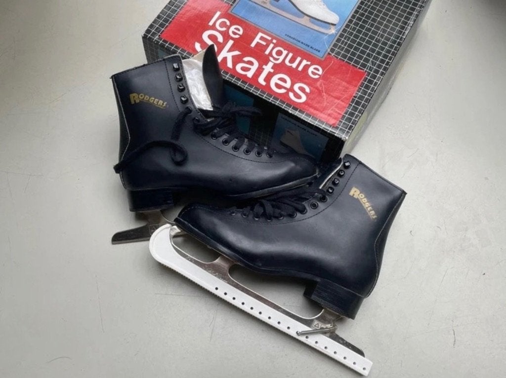 Patinage artistique rétro en cuir, Autres marques, Enlèvement ou Envoi, Patinage artistique, Comme neuf