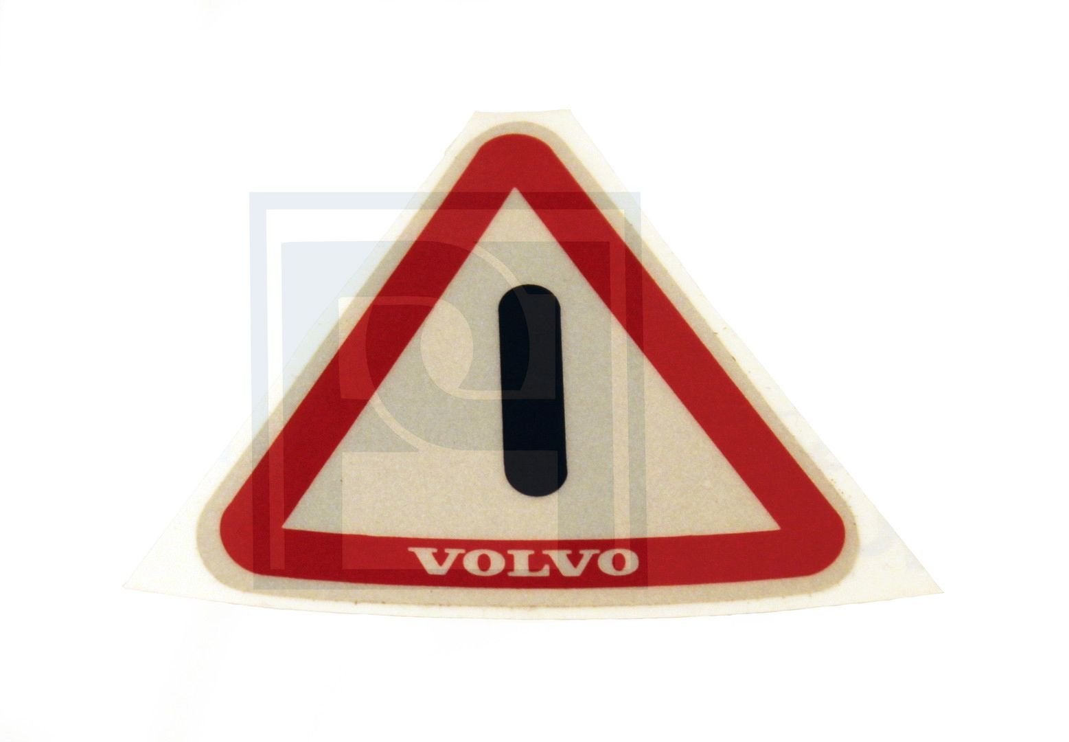 Volvo Sticker portier deur refecterend 140+164 uitroepteken, Auto-onderdelen, Ophalen of Verzenden, Nieuw, Volvo