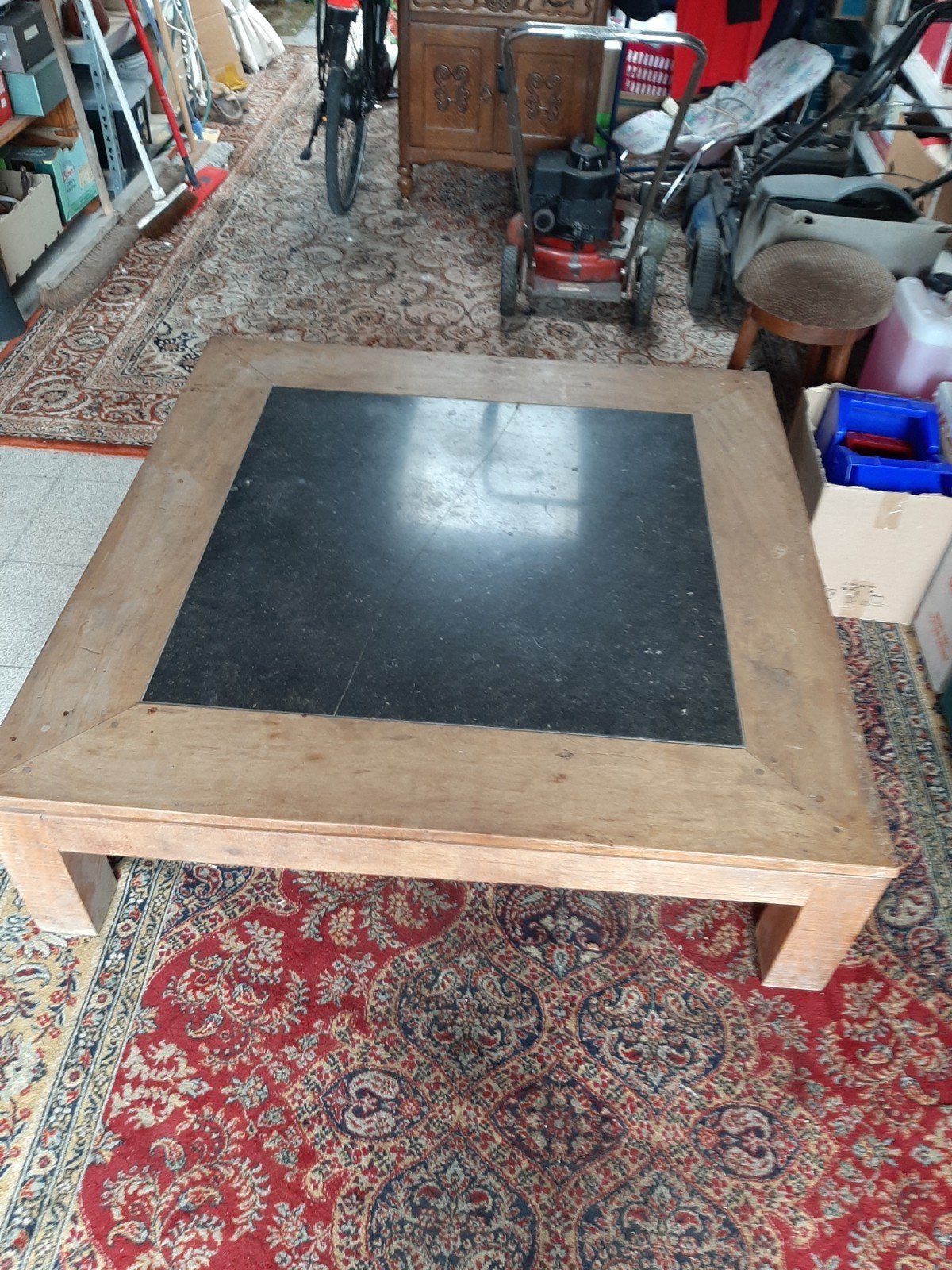 Salontafel Eik, Ophalen