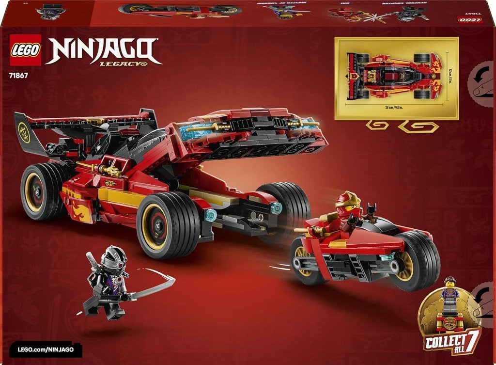 Neuf - Le chargeur Ninja X-1 : 15e anniversaire (71867), Enlèvement ou Envoi, Complet, Lego, Ninjago