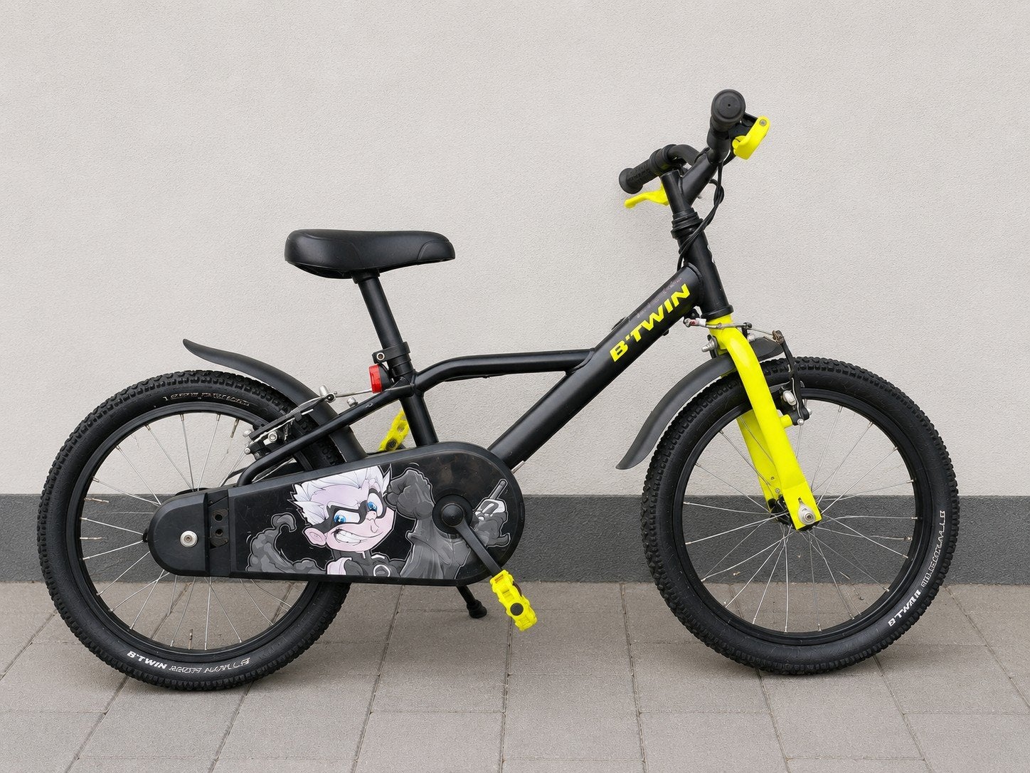 Kinderfiets, Velgrem, Ophalen of Verzenden, Btwin Decathlon, 16 tot 20 inch