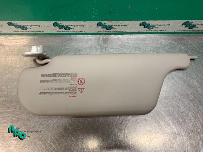 Zonneklep van een Renault Clio (Clio 3 06-), Auto-onderdelen, Gebruikt, -, Renault, -