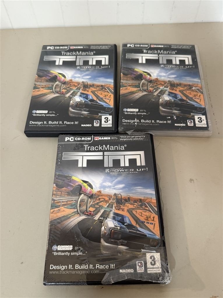 Trackmania PC Spel - Inclusief Power Up! Expansion Pack - Ni, Games en Spelcomputers, Games | Pc, Ophalen of Verzenden, Zo goed als nieuw