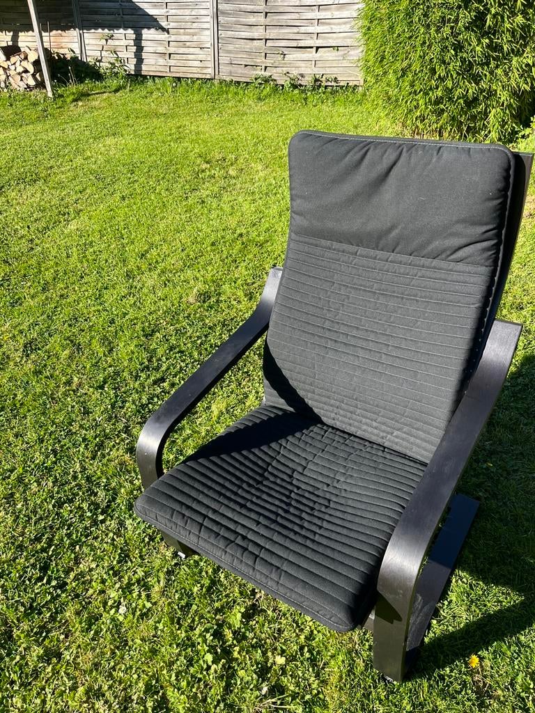 Deux fauteuil relax noir, Huis en Inrichting, Fauteuils, Ophalen, Zo goed als nieuw, Relax