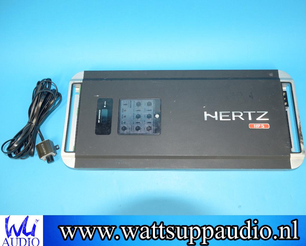 Hertz HP5 5 kanaals versterker 980W RMS, Auto diversen, Autospeakers, Ophalen of Verzenden, Gebruikt