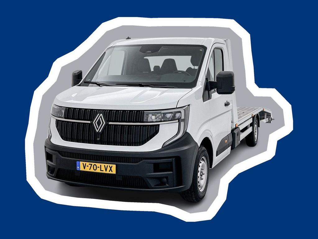 Renault Master T35 2.0 dCi 170 L3H1 Advance Oprijwagen 1200k, Auto's, Parkeersensor, Renault, Wit, Bedrijf