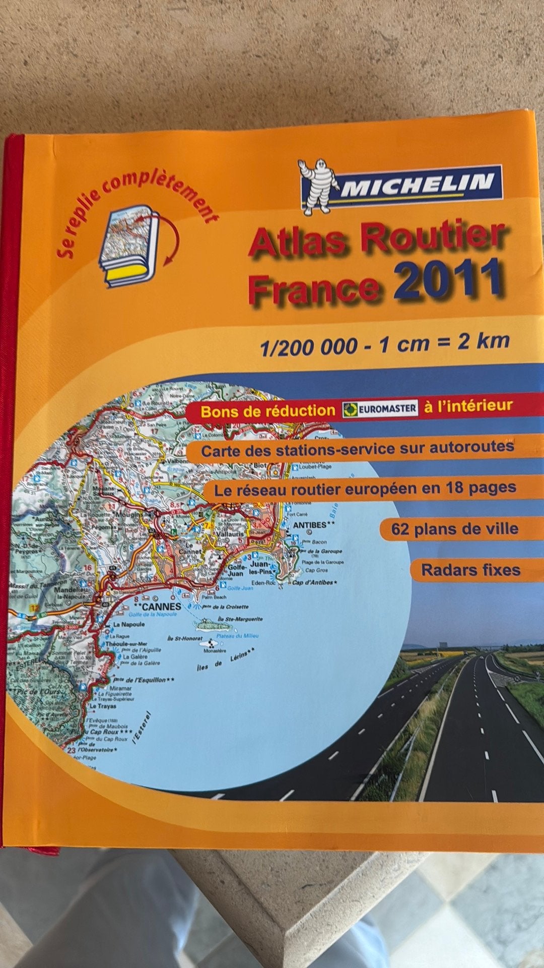 Wegenatlas Frankrijk 2011, Livres, Neuf, 2000 à nos jours, Enlèvement, Carte géographique