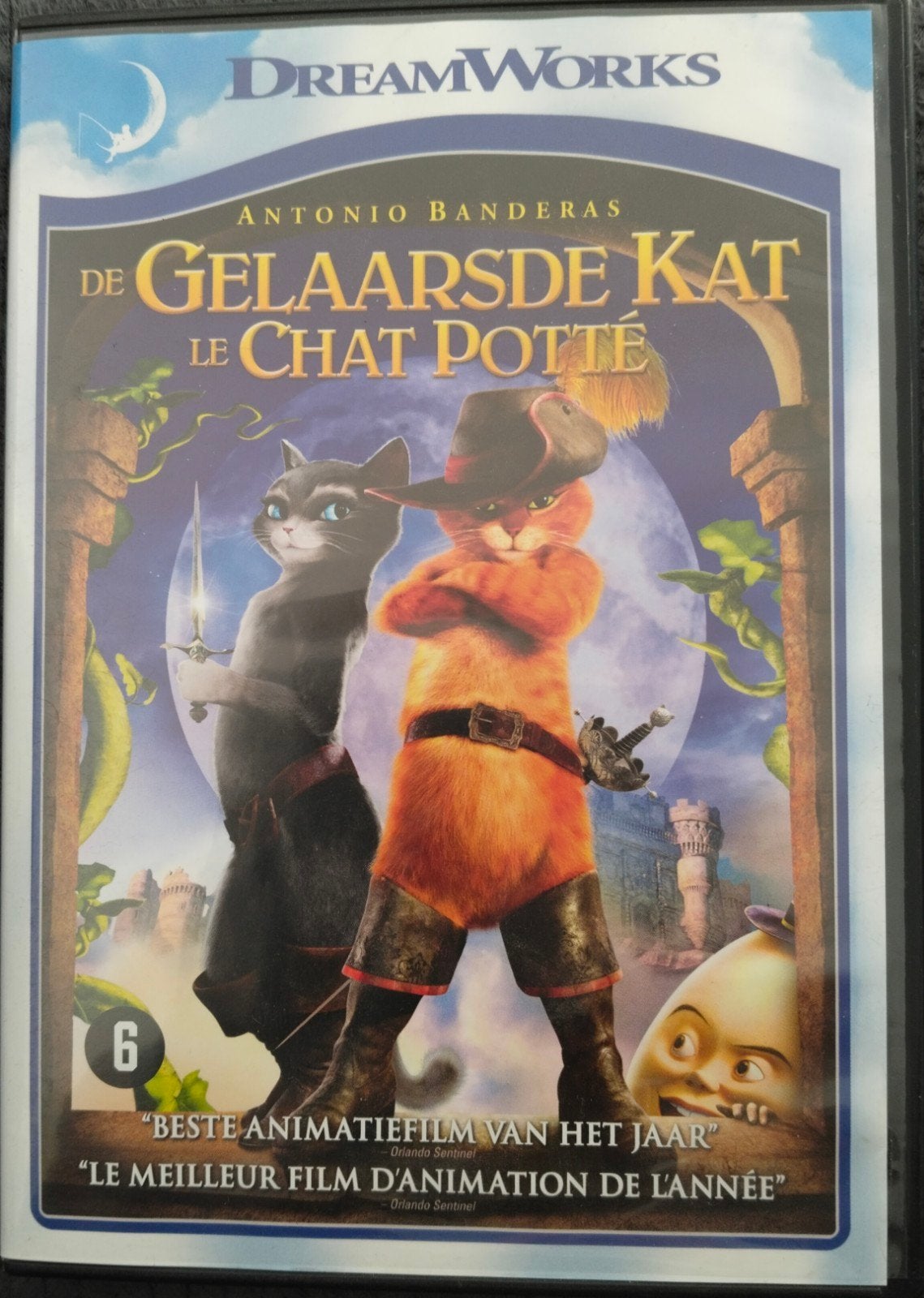 Puss in Boots, Ophalen, Animatie, Nederlands, Zo goed als nieuw