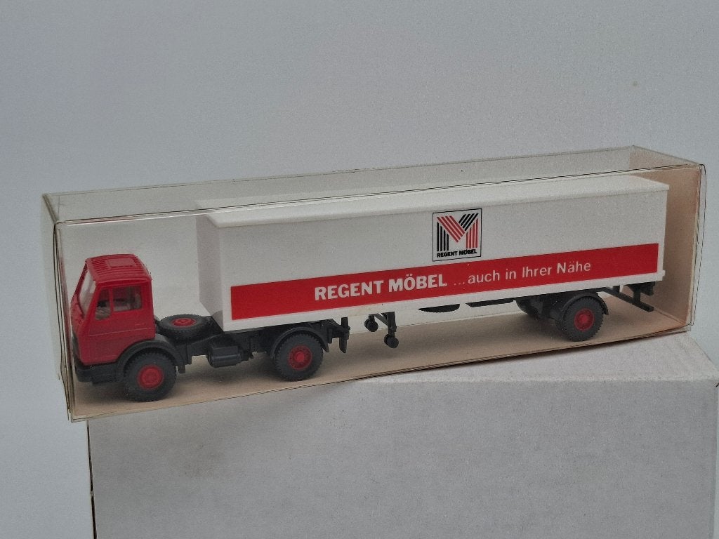 Meubles Mercedes Truck Regent - Wiking 1/87, Envoi, Comme neuf, Bus ou Camion, Wiking