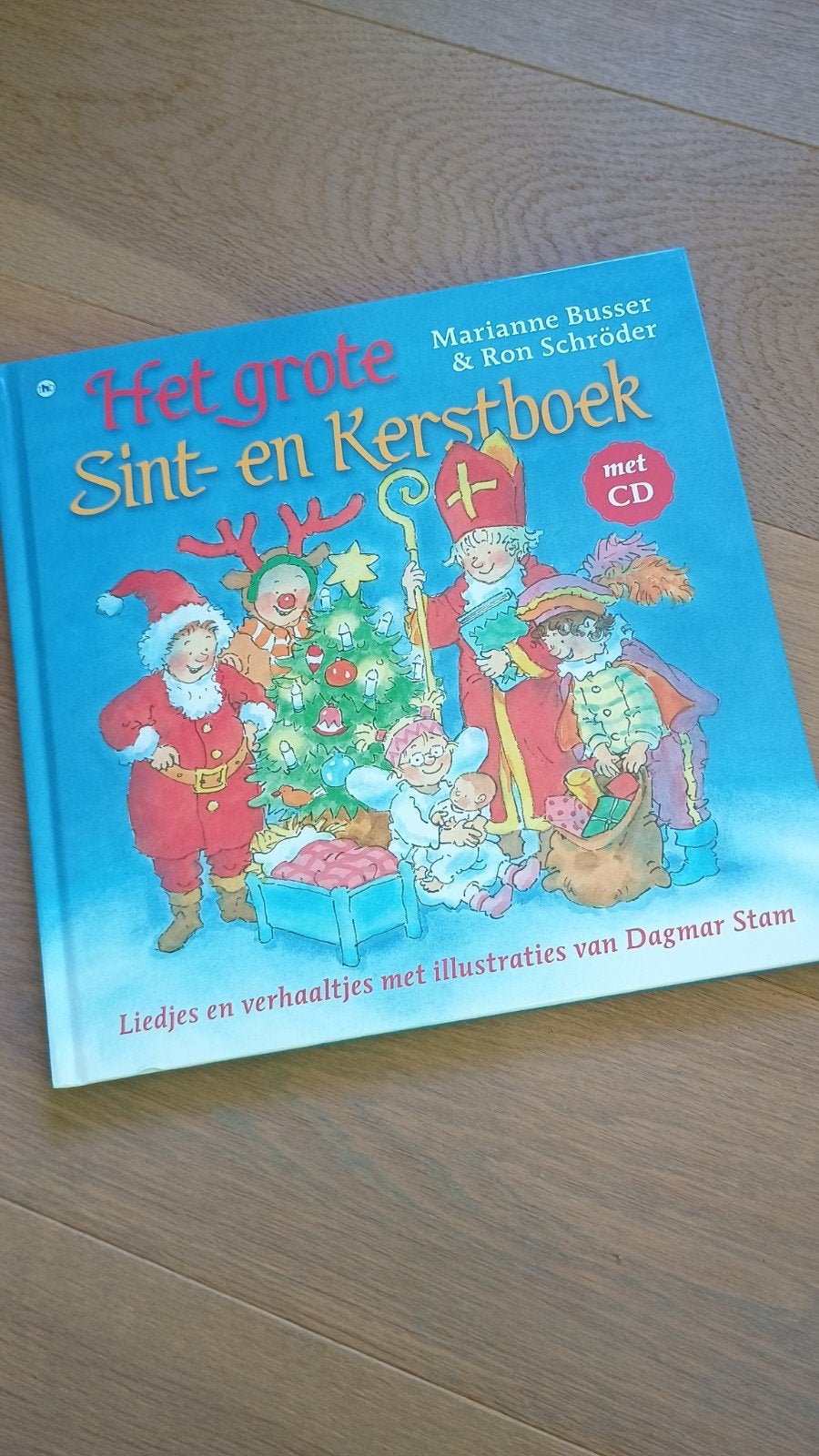 Ron Schröder - Het grote Sint- en Kerstboek, Ophalen, Ron Schröder; Marianne Busser, Zo goed als nieuw, Voorleesboek