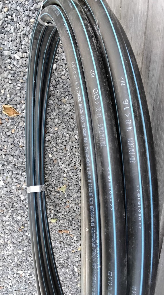 Tyleenbuis 25mm - lengte 17 meter, Ophalen, 6 meter of meer, Overige typen, Nieuw