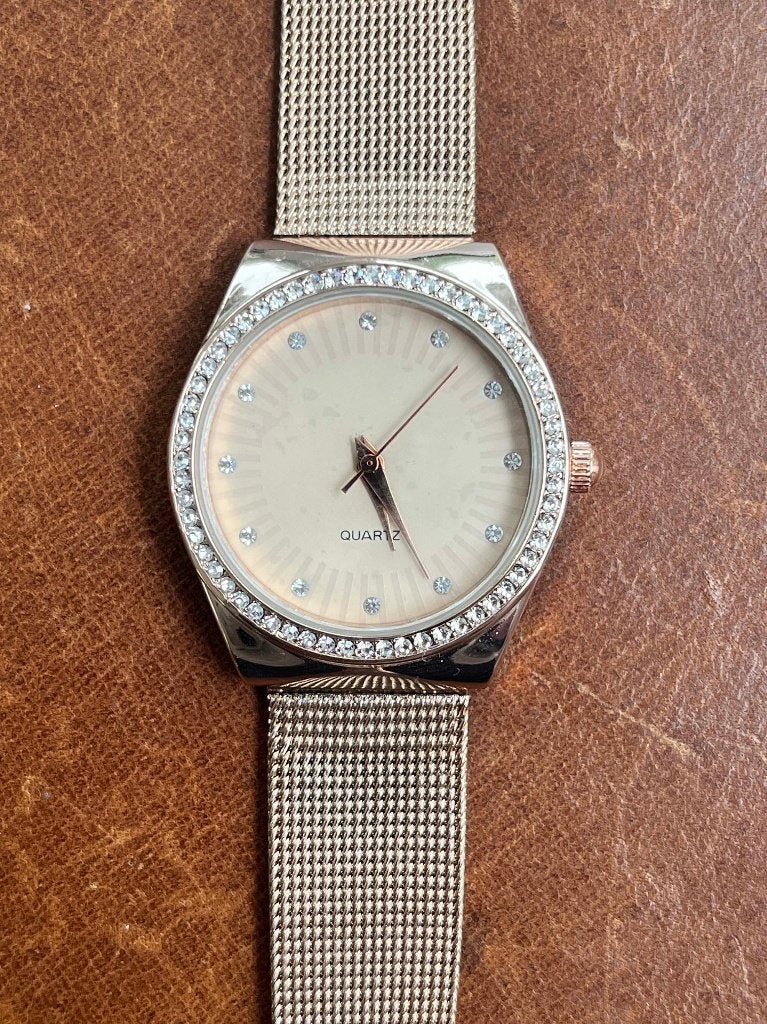 ETERNAL LOVE dameshorloge met echte Swarovski kristallen, Overige merken, Staal, Polshorloge, Nieuw