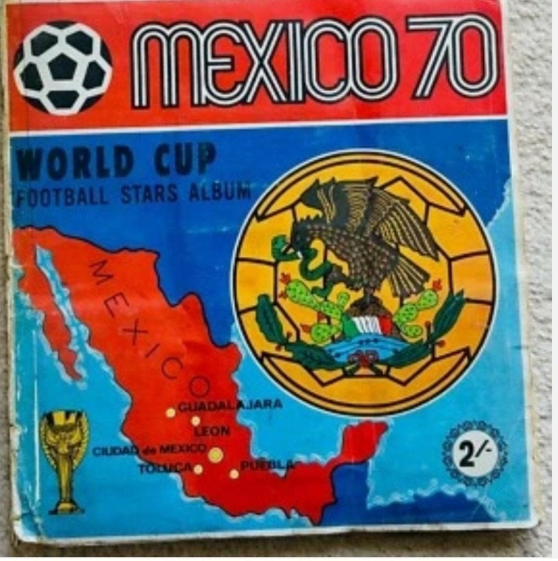 Album panini mexico 70, Enlèvement ou Envoi, Utilisé, Autocollant