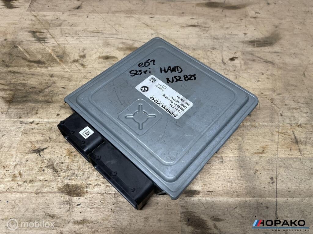 ECU / Motorcomputer BMW 5 serie e6x 7561684 | MSV70, Enlèvement ou Envoi, Einsteinlaan 5, rijswijk, Bmw, Utilisé