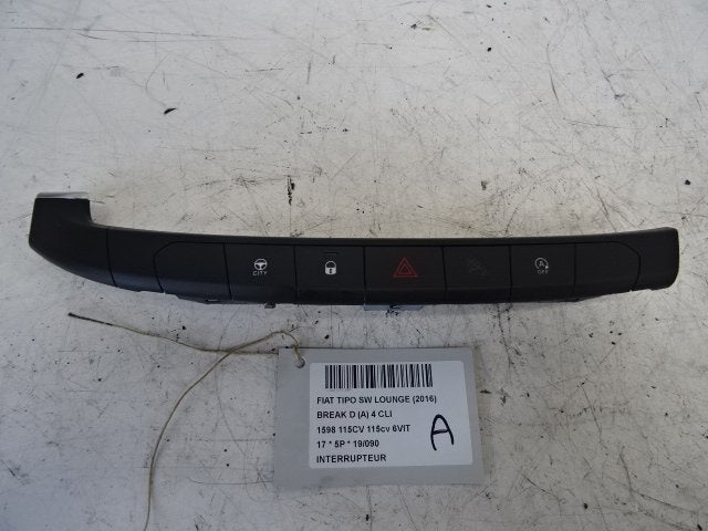 COMMUTATEUR Fiat Tipo (356W / 357W) (07356457660), Utilisé, Fiat
