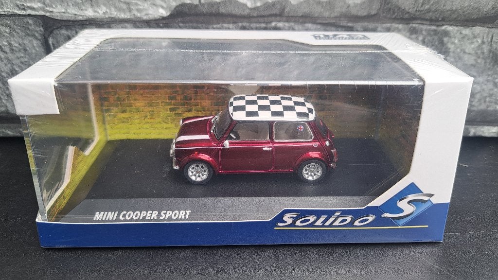 Mini cooper sport 1:43ème, Enlèvement ou Envoi, Solido, Voiture, Solido