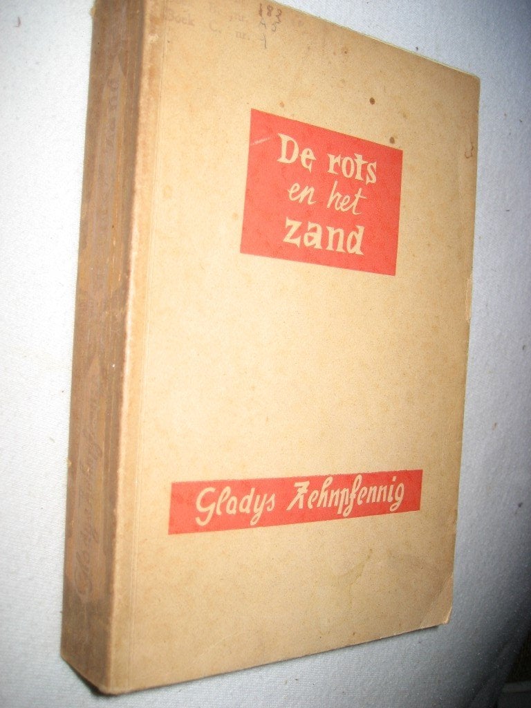 Gladys Zehnpfennig – De rots en het zand, Antiek en Kunst, Antiek | Boeken en Manuscripten, Ophalen of Verzenden