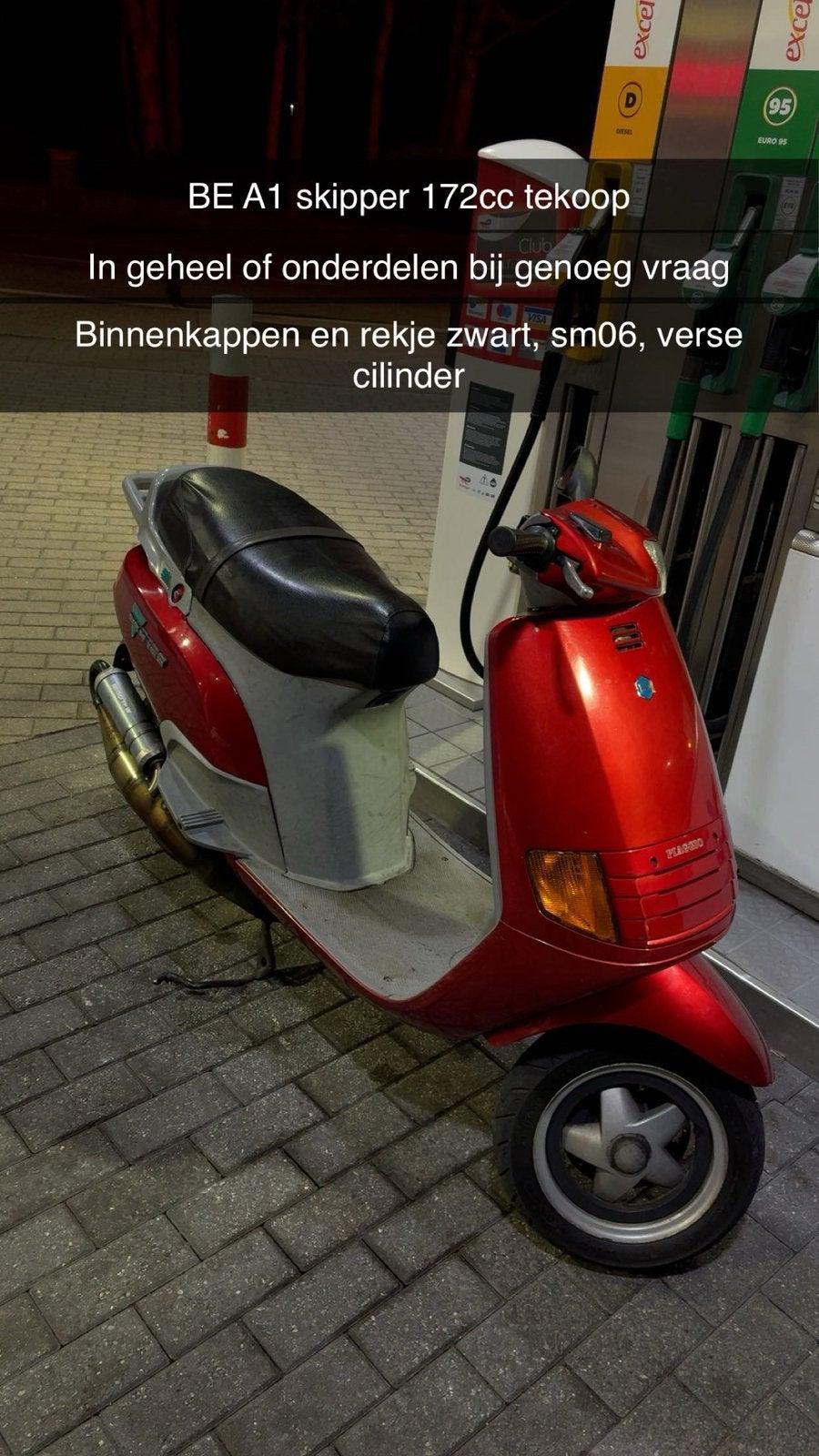 BE A1 skipper in onderdelen, Ophalen, Zo goed als nieuw