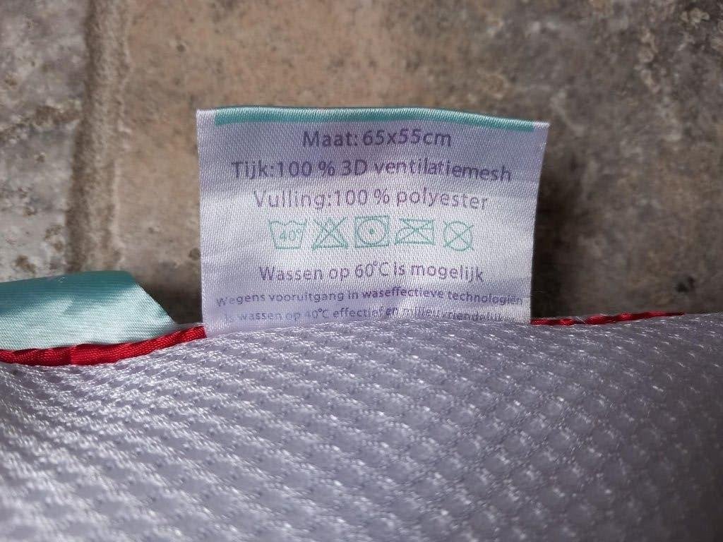 Joepie Airflow kinderkussen (2stuks), Kinderen en Baby's, Kinderkamer | Beddengoed, Ophalen of Verzenden, Zo goed als nieuw, Wit