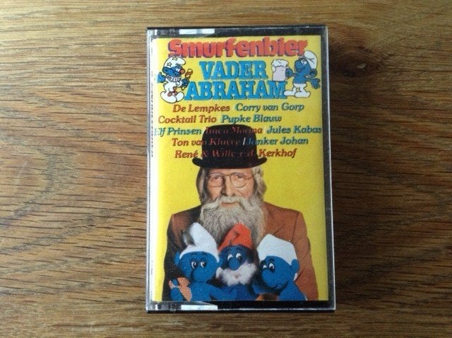muziekcassette smurfenbier, Enlèvement ou Envoi, En néerlandais, 1 cassette audio, Originale