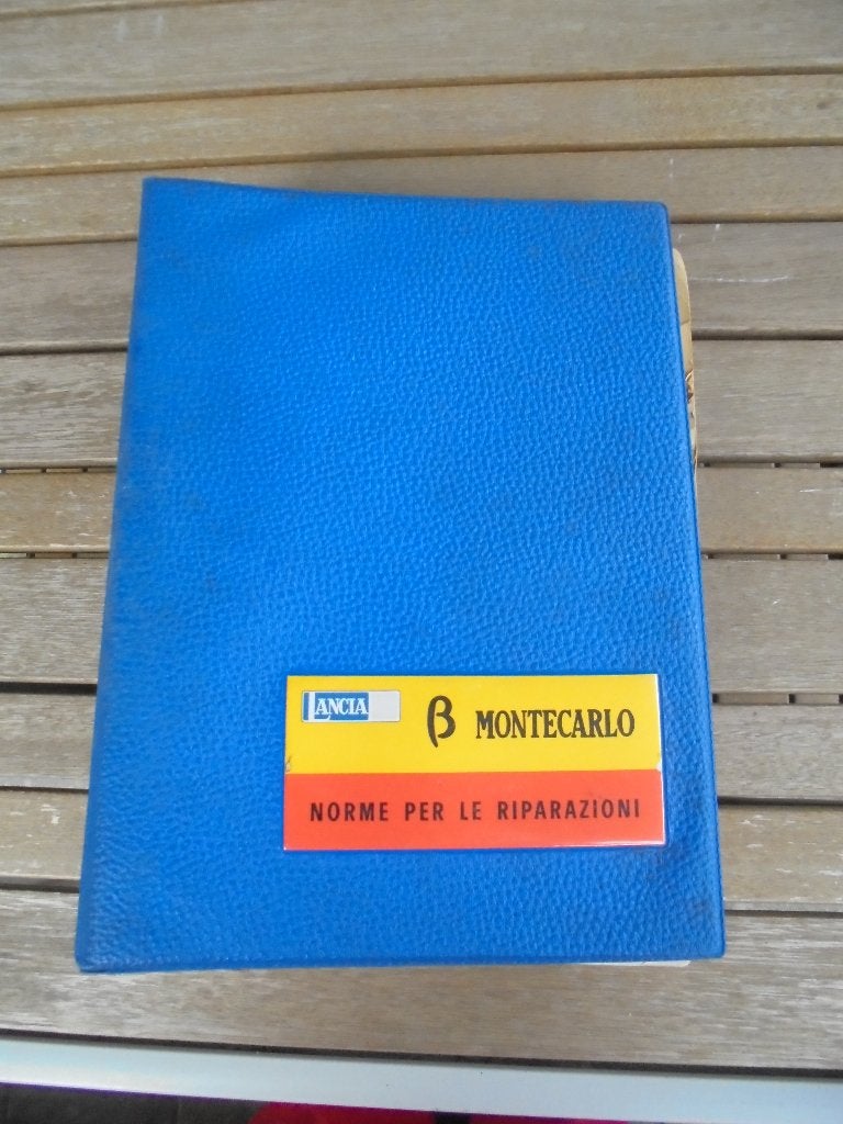 Lancia Beta Montecarlo Werkplaatsboek, Ophalen of Verzenden