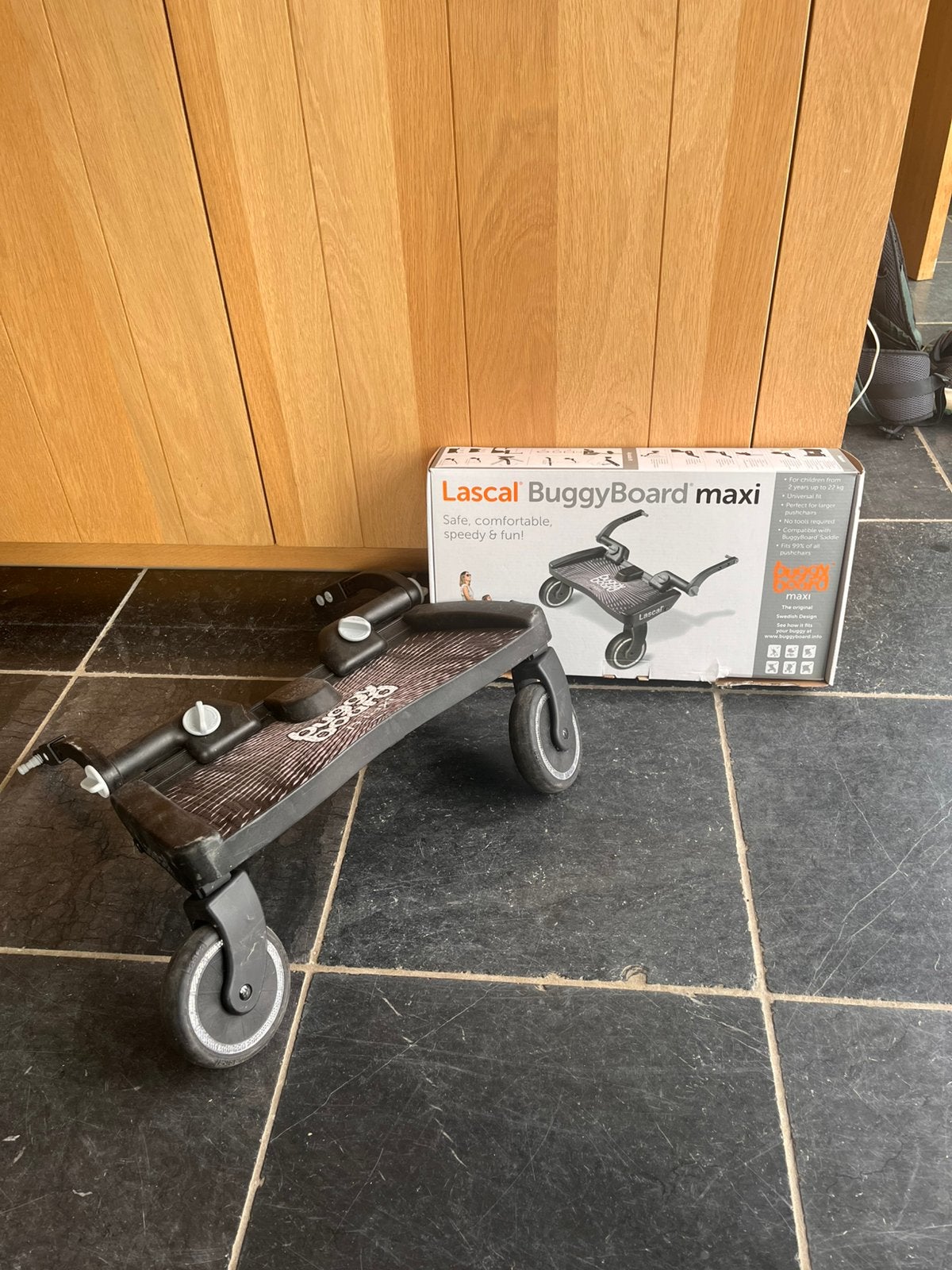 Lascal Buggy Board maxi, Ophalen, Gebruikt