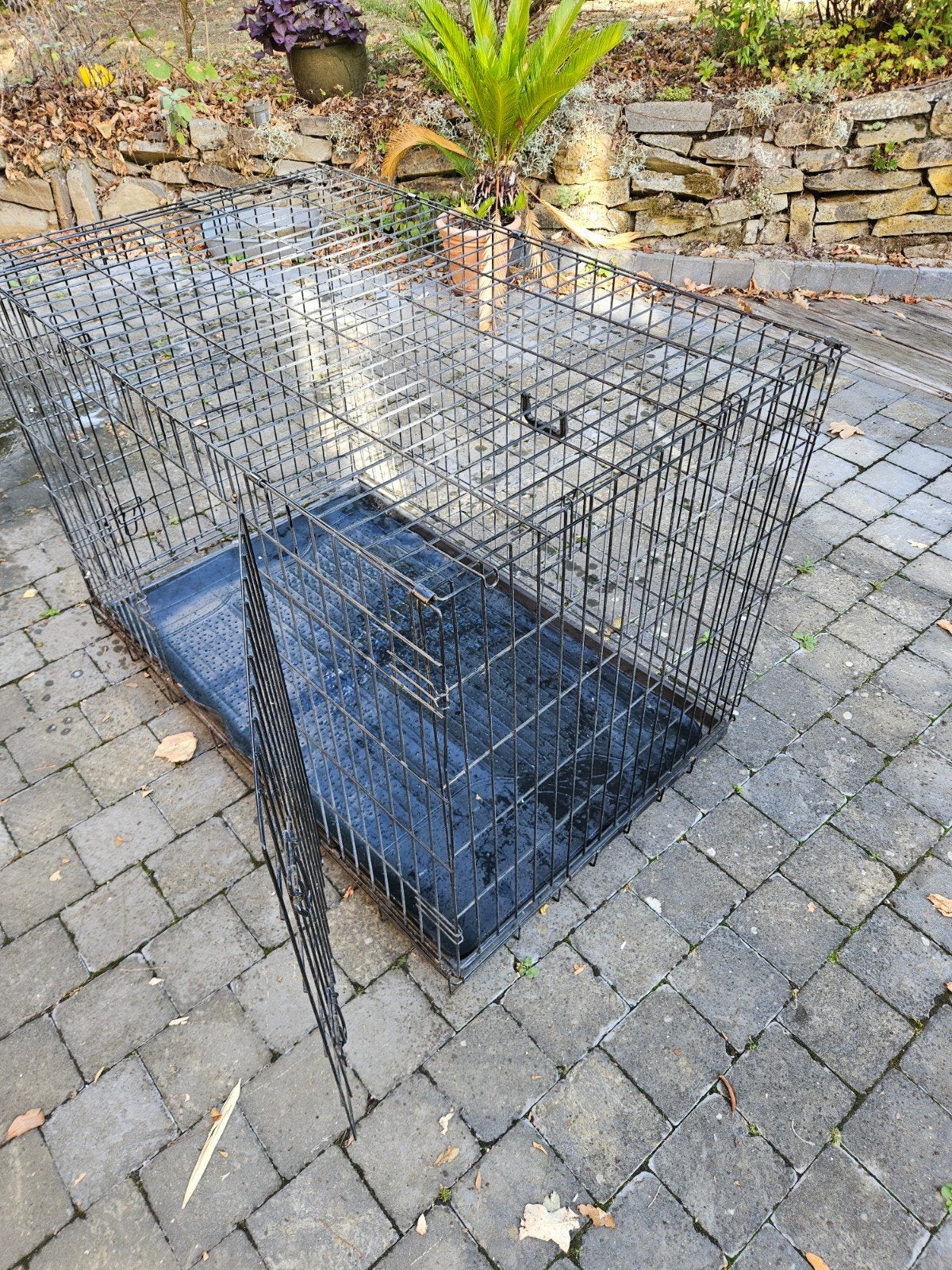 cage pour grand chien pliable 123x77 hauteur 83cm, Enlèvement, Utilisé
