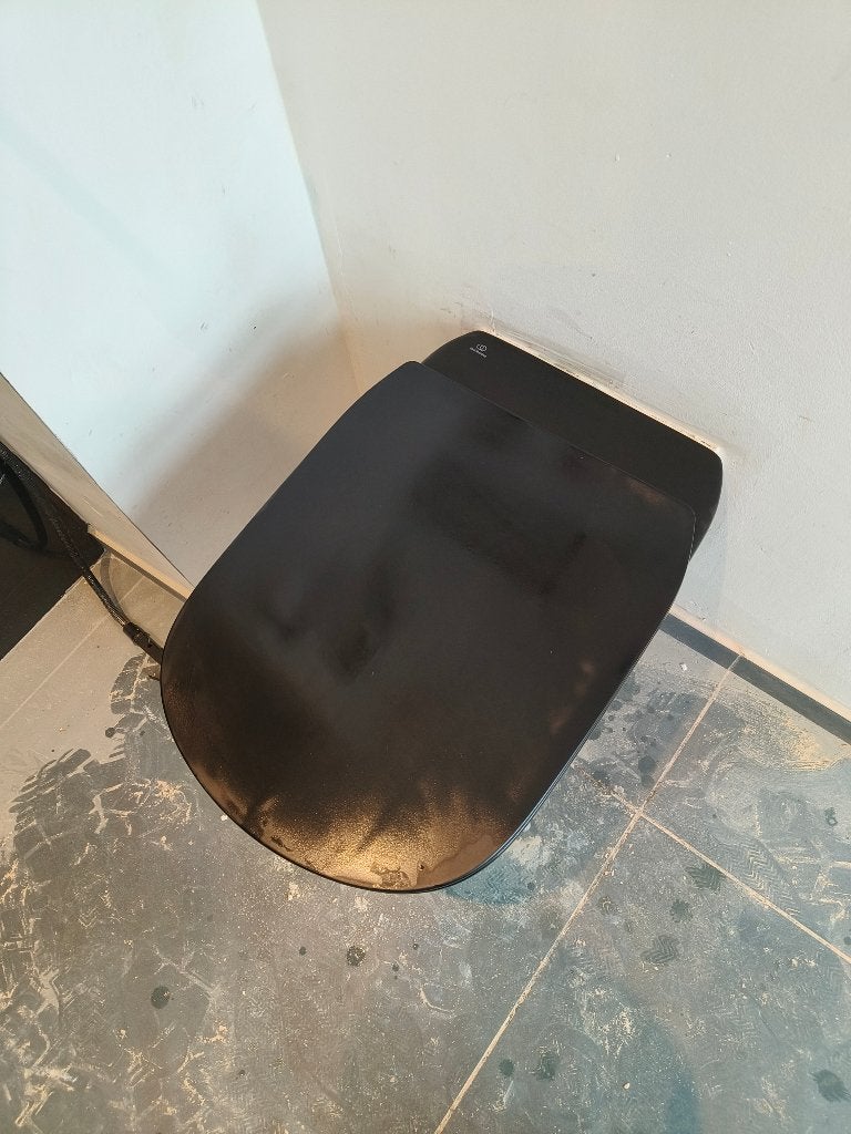 2x zwart toilet, Enlèvement, Utilisé, Toilettes